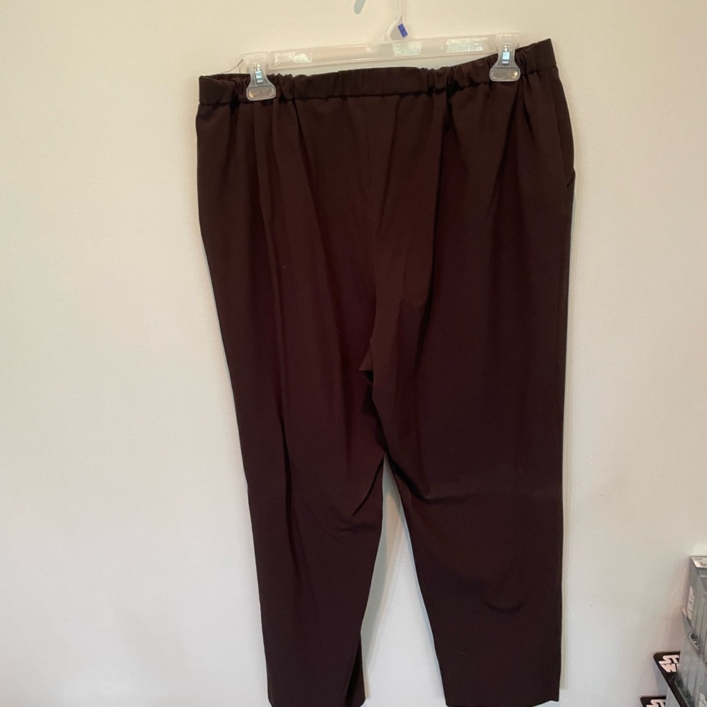 Elegant Brown Women's Pants - Picture 4 of 5